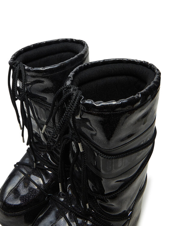 Moon Boot Moon Boot Μπότες Χιονιού Icon Glitter 80D1402850 Μαύρο