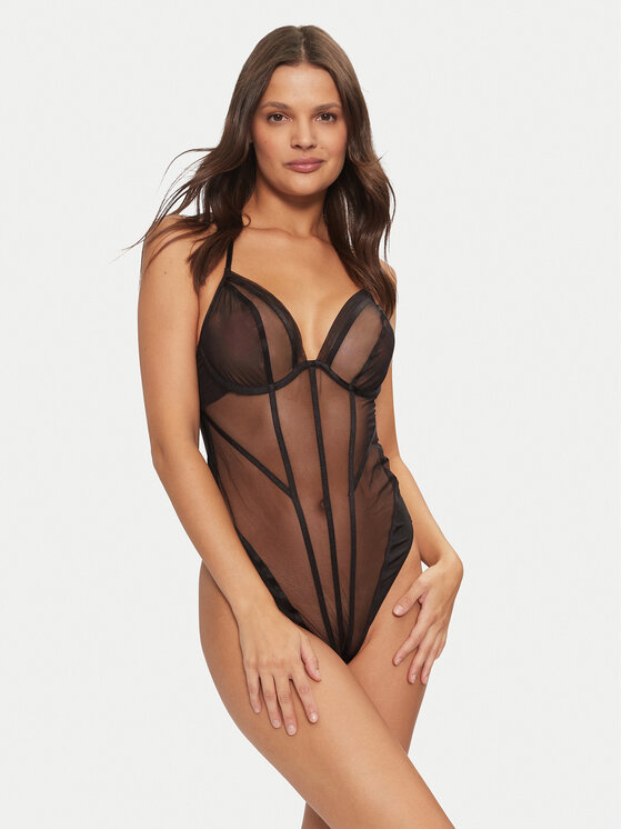 Hunkemöller Bodijs Rianne 206184 Melns