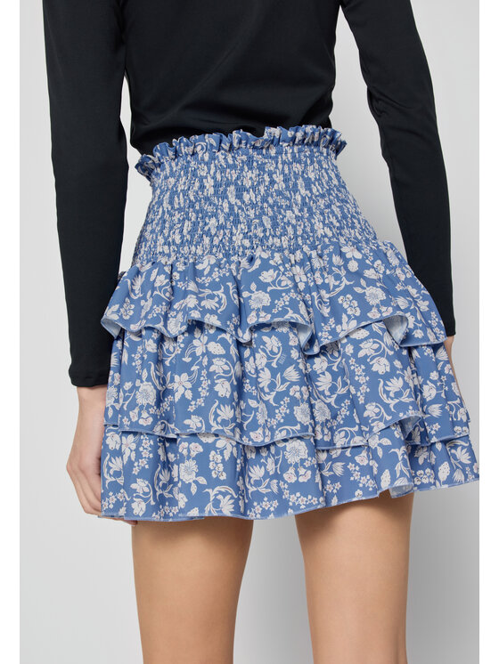 BIZUU BIZUU Spódnica mini TYLA Niebieski Standard Fit