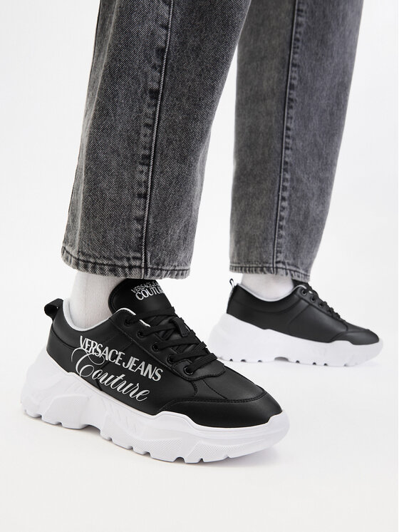 Versace Jeans Couture Versace Jeans Couture Sneakersy 80VA3SC1 ZPB69 899 Czarny