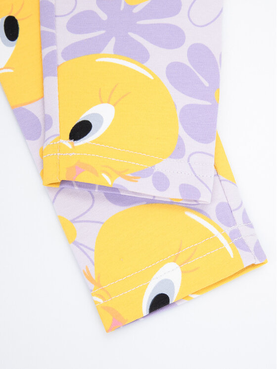 Coccodrillo Coccodrillo Leggings WC3122106LIG Ljubičasta Slim Fit