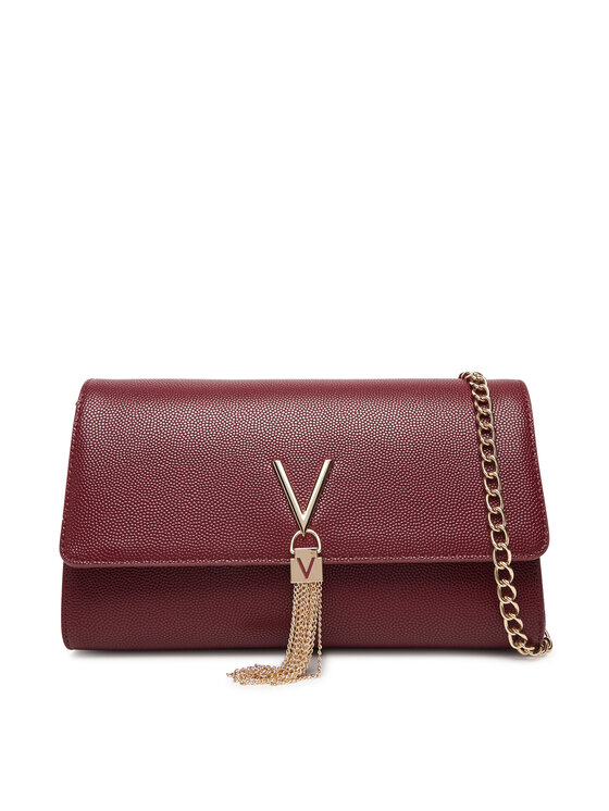 Valentino Damska 'Torebka Valentino, Bordowa, Divina VBS1R401G