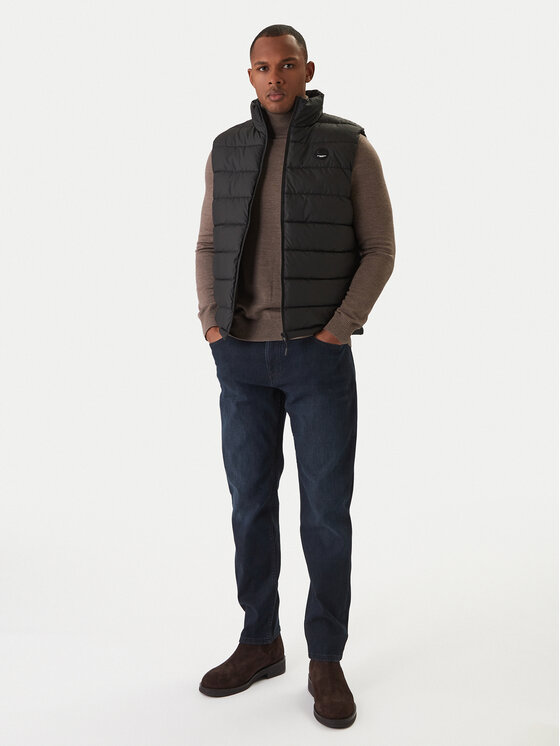 Jack & Jones Jack & Jones Mellény Point 12287600 Fekete Regular Fit