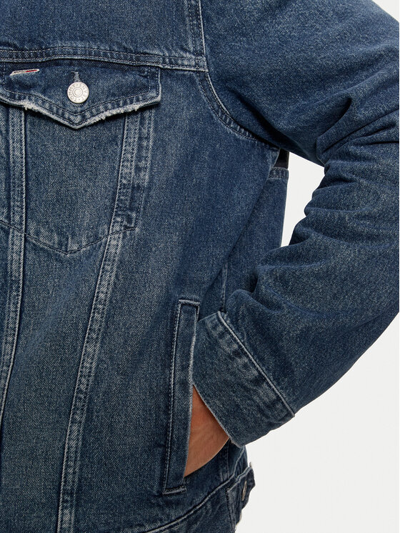 Tommy Jeans Tommy Jeans Koszula jeansowa Ryan DM0DM20495 Niebieski Regular Fit