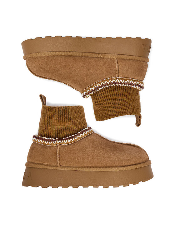 Badura Badura Śniegowce EO-ANDREA-TS6278-01 Brązowy