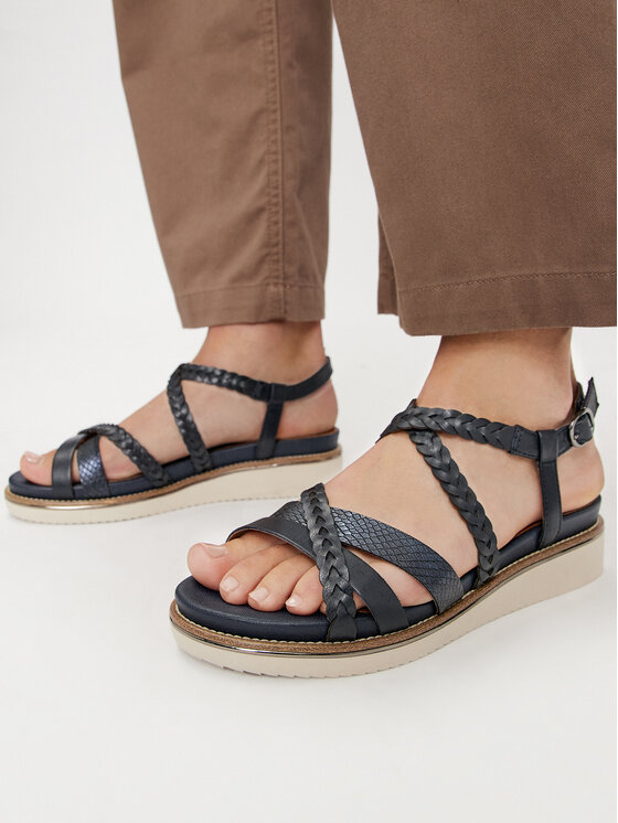 Tamaris Tamaris Sandály 1-28207-42 Tmavomodrá