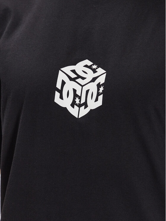 DC Shoes DC Shoes T-Shirt Jaakko Cubic ADYZT05260 Czarny Relaxed Fit