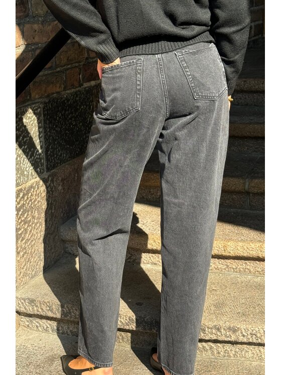 TeeShoppen TeeShoppen Jeansy Oryginalne dżinsy luźne Czarny Loose Fit