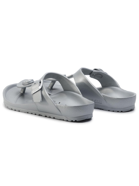 Birkenstock gizeh silver eva cheap