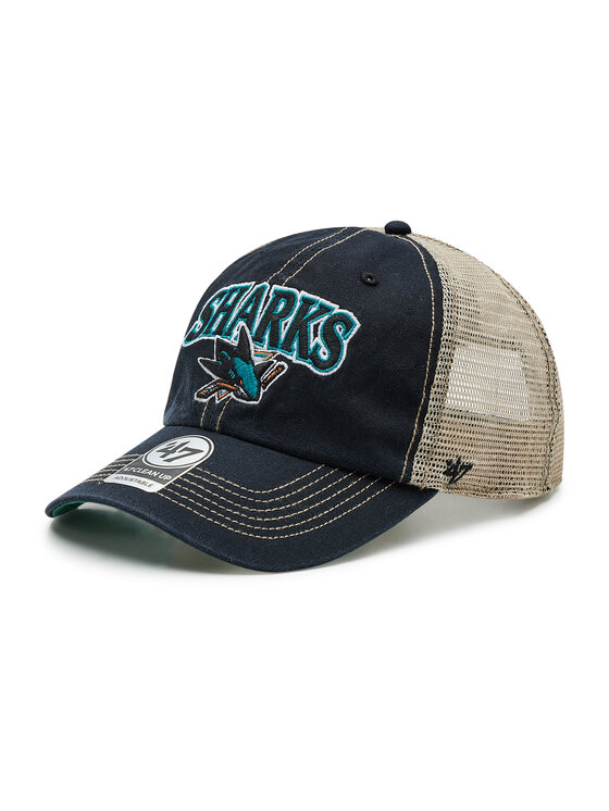 47 Brand 47 Brand Šilterica Nhl San Jose Sharks Trucker H-TSCLA22LAP-VB Crna
