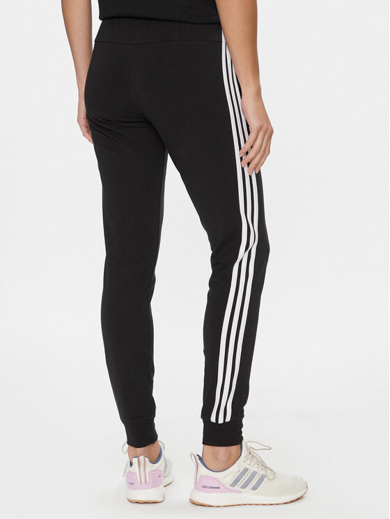 adidas adidas Παντελόνι φόρμας 3-Stripes GM5542 Μαύρο Slim Fit