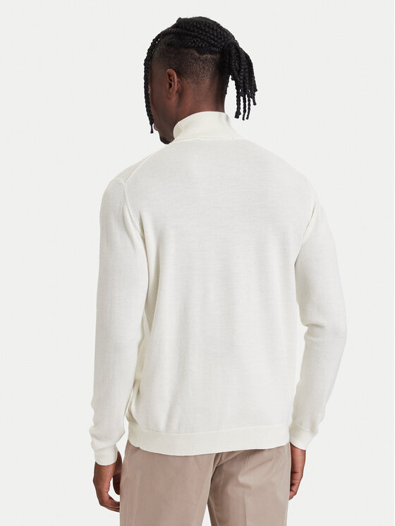 KARL LAGERFELD KARL LAGERFELD Golf 655058 564399 Beżowy jasny Regular Fit