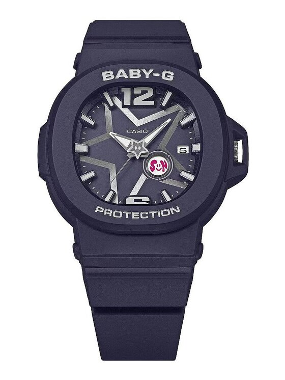 Baby-G Baby-G Zegarek Casio-BGA-10D-2A1ER Czarny