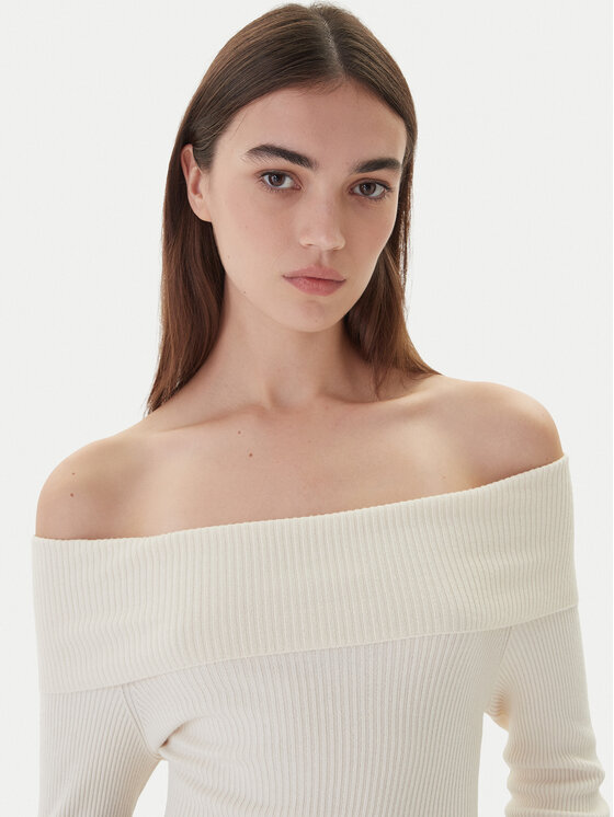 Kontatto Kontatto Maglione 3M0813C Écru Regular Fit