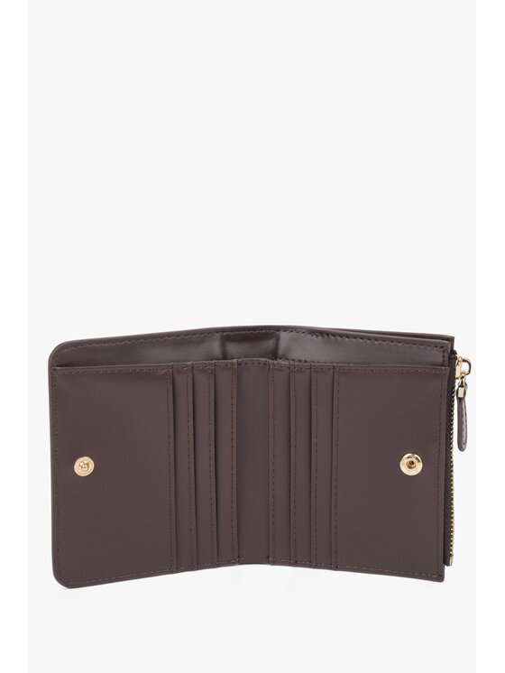 Estro Estro Πορτοφόλι ER00118310 Σκούρο καφέ