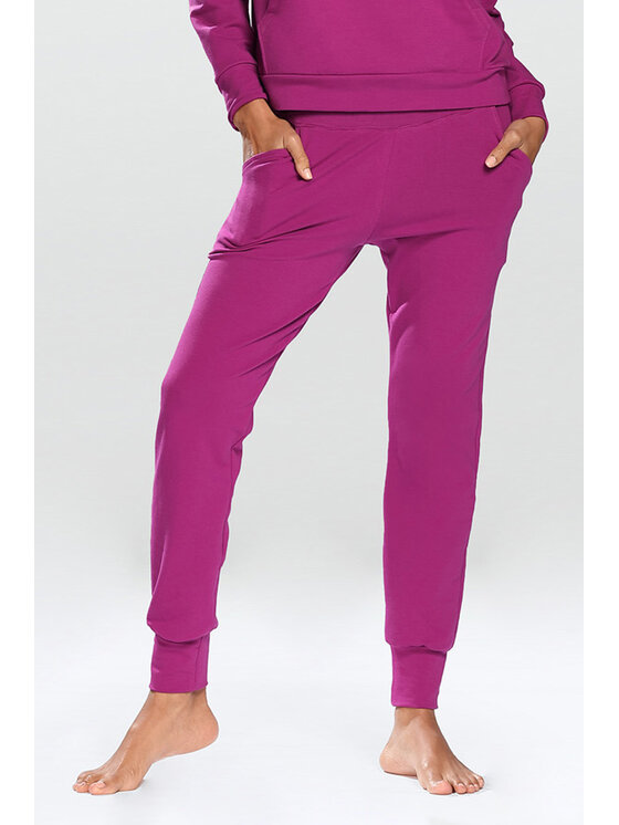 DKaren Sport DKaren Sport Spodnie dresowe Seattle Różowy Classic Fit