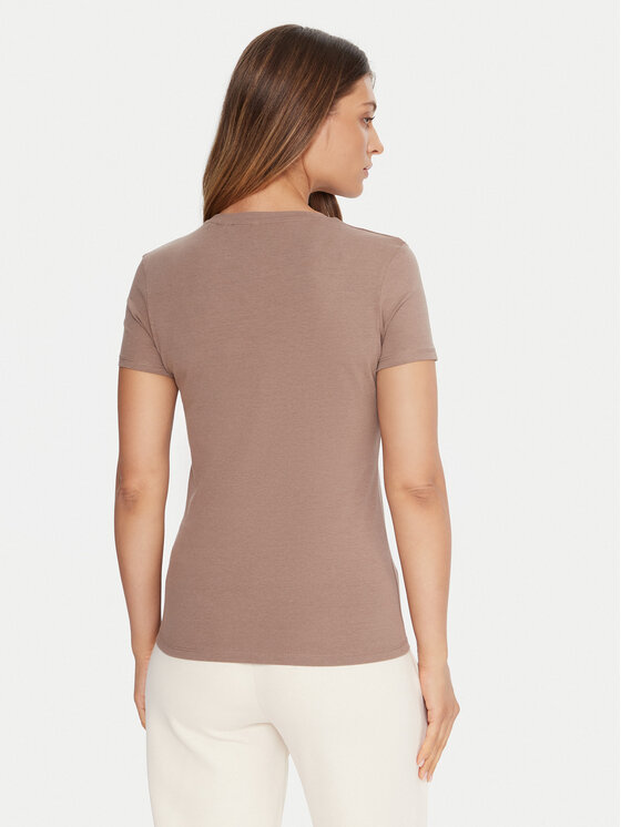 Guess Guess T-Shirt O5RI01 KBBU1 Beige Regular Fit