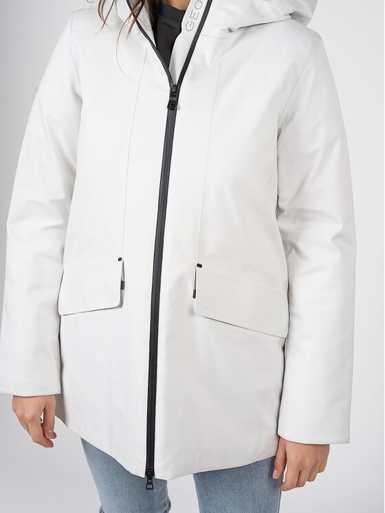 Geox Geox Kurtka przejściowa W2621A T2940 Biały Regular Fit