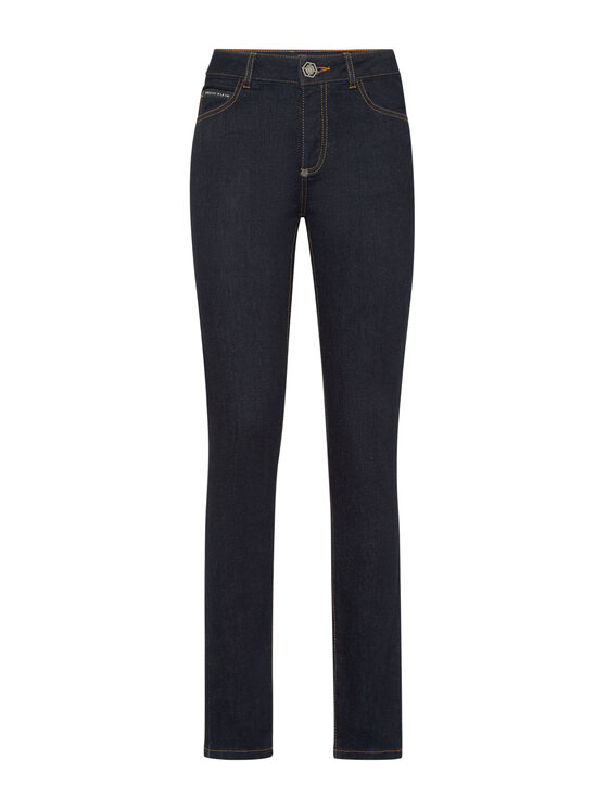 PHILIPP PLEIN PHILIPP PLEIN Jegginsy 26301 Niebieski