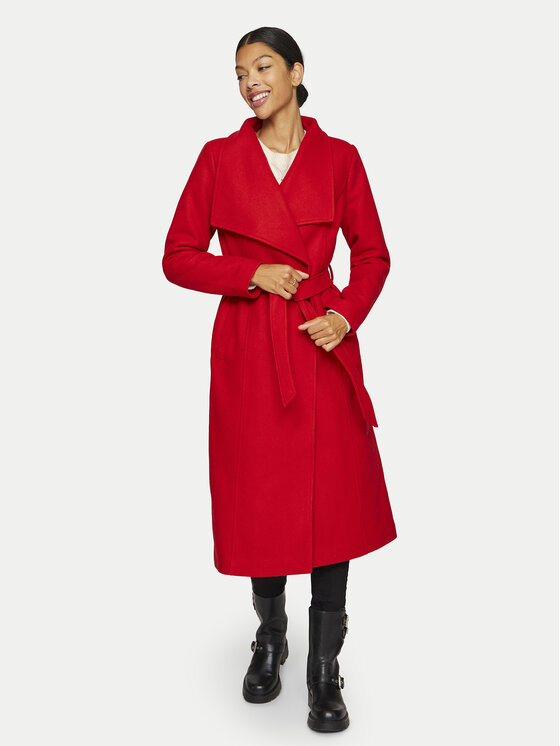 Vila Vila Wintermantel Dica 14104996 Rot Regular Fit