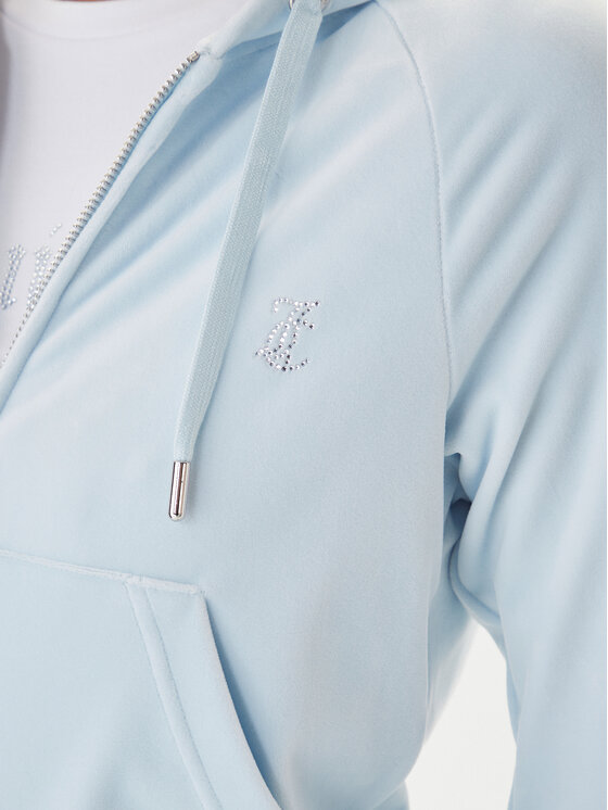 Juicy Couture Juicy Couture Felpa Madison JCWAS225306 Celeste Slim Fit