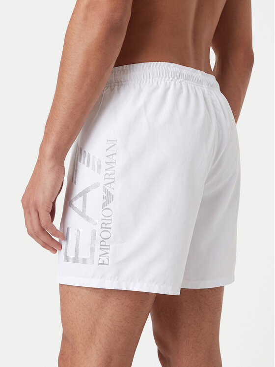 EA7 Emporio Armani EA7 Emporio Armani Plaukimo šortai 7M002001 AF14497 M0076 Balta Regular Fit