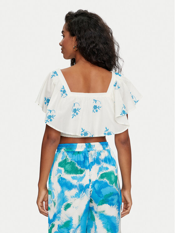 Vero Moda Vero Moda Halenka Ibiza 10324193 Écru Regular Fit