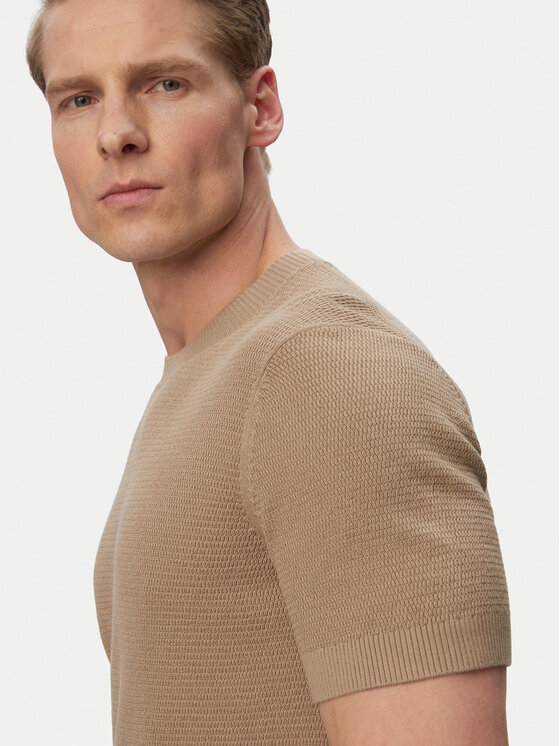 JOOP! Jeans JOOP! Jeans T-Shirt Sandero 30101597 Hellbeige Regular Fit