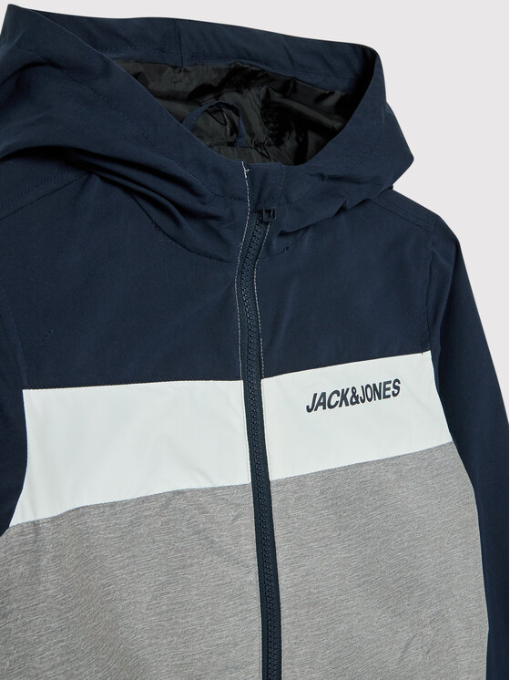 Jack&Jones Junior Jack&Jones Junior Μπουφάν μεταβατικό Rush Blocking 12200453 Γκρι Regular Fit