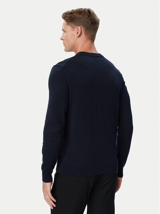 HUGO HUGO Pulover San Cassius-C2 50553588 Bleumarin Regular Fit
