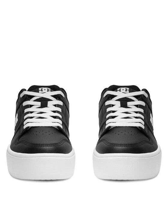 DC DC Αθλητικά MANTECA 4 PLATFORM ADJS100156-BKW Μαύρο