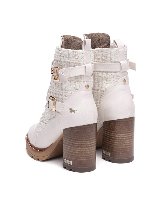 Mustang Mustang Stiefeletten 1505-501 Weiß