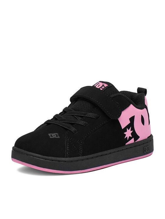 DC Shoes DC Shoes Sneakersy EO-COURT GRAFFIK ELASTIC TODDLER DC02547003 Czarny