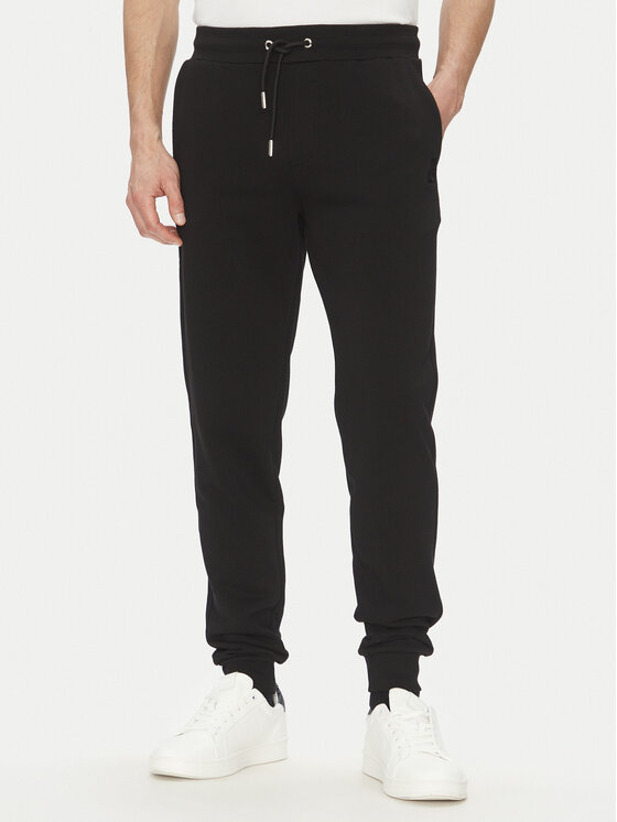 KARL LAGERFELD KARL LAGERFELD Teplákové nohavice 705752 500900 Čierna Regular Fit
