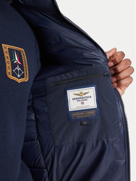 Aeronautica Militare Aeronautica Militare Μπουφάν χειμωνιάτικο 262AB3074UCT04358 Σκούρο μπλε Regular Fit