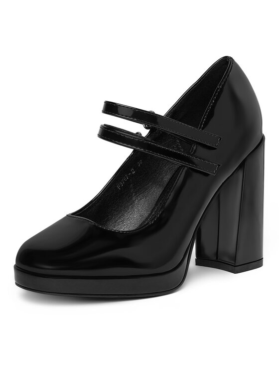 DeeZee DeeZee Czółenka F3767-2 Czarny