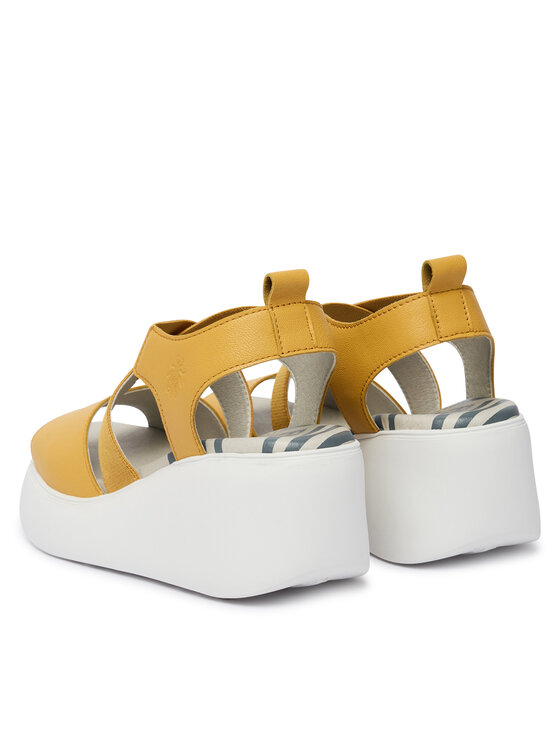 Fly London Fly London Босоніжки Dorfly P145407 Жовтий