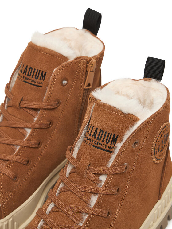 Palladium Palladium Scarponcini Pallashock Zip Warm 74353-257-M Marrone