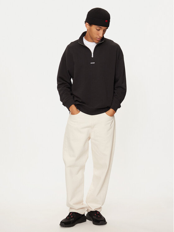 HUGO Hugo Суитшърт Durty244 50525881 Черен Regular Fit