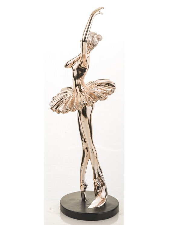 MIAhome MIAhome Figurka baletnica 32x10 cm OLORINA - I Złoty