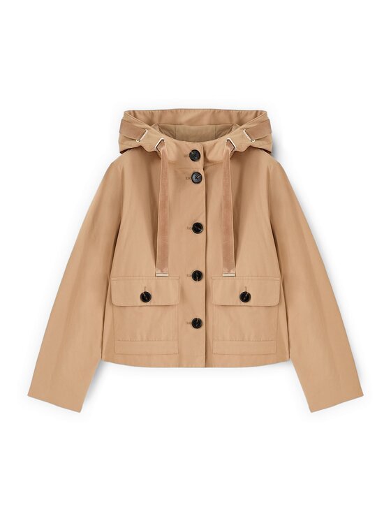 Motivi Motivi Cappotto invernale R014Q001140N012 Crema A-Line Fit