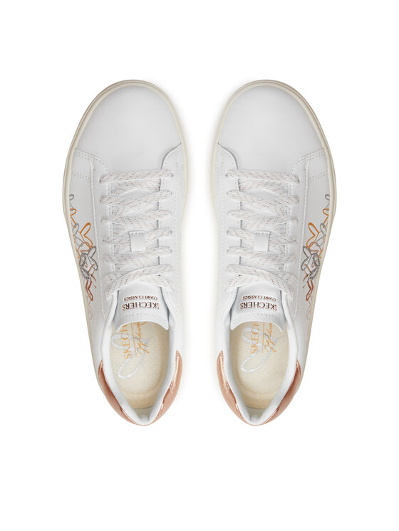 Skechers Skechers Сникърси Jgoldcrown Eden LX 185129/WMLT Бял