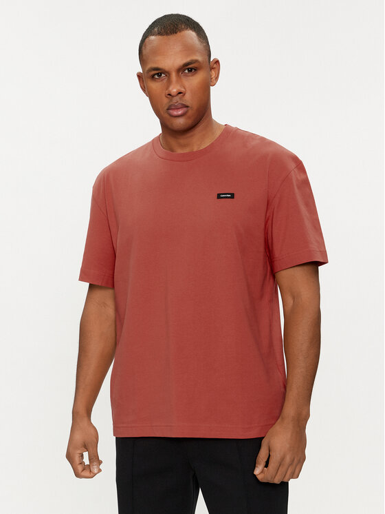 Calvin Klein T Shirt K10K112749 Rot Comfort Fit Modivo