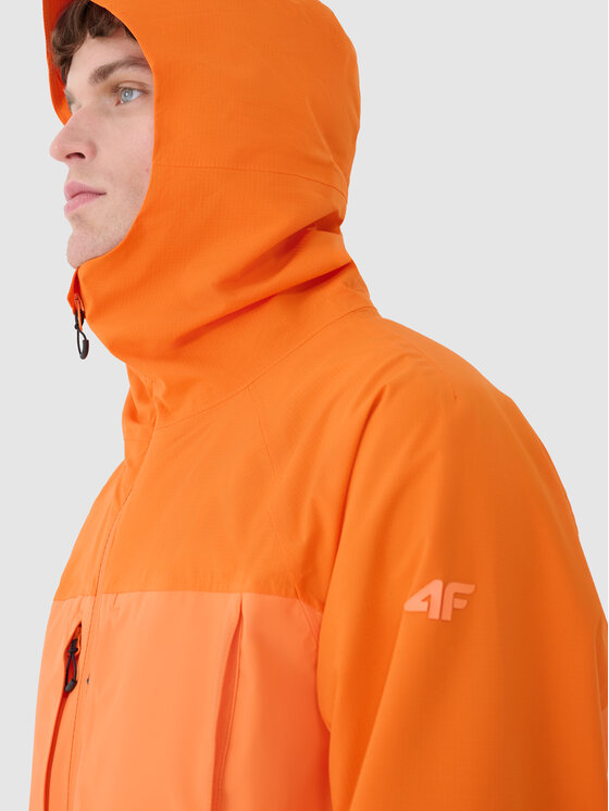 4F 4F Kurtka outdoor 4FWSS25TTJAM711-70S Pomarańczowy Regular Fit