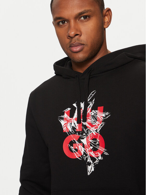 HUGO HUGO Sweatshirt Daltorreson 50523848 Schwarz Regular Fit