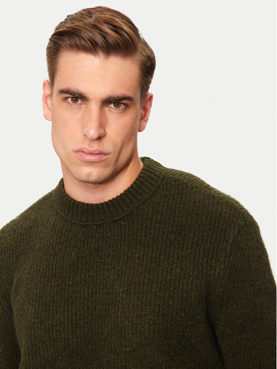 Mustang Mustang Sweater Emil C 1015801 Zöld Regular Fit