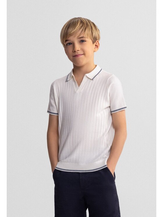 minoti minoti Polo 29KNIT252 Beżowy Regular Fit