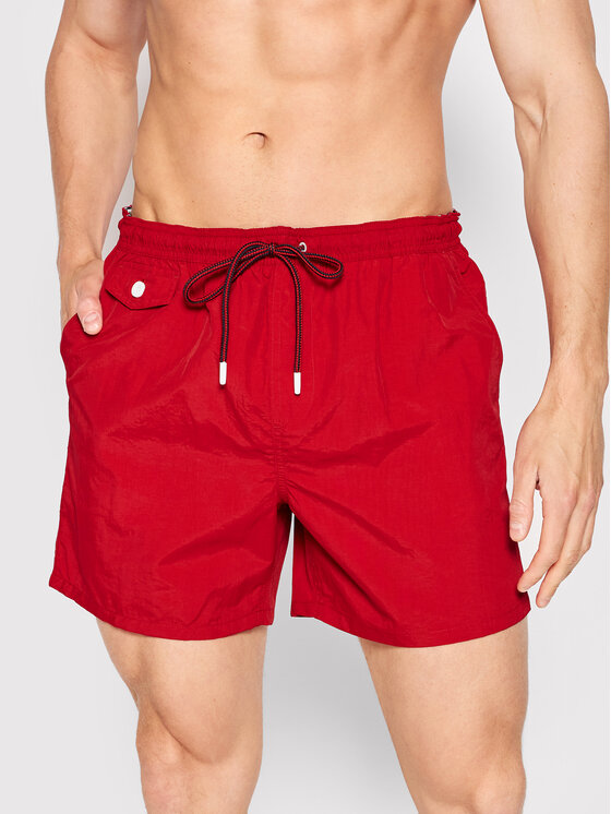 Pantaloncini da bagno MSRT-PIERPKA Rosso Regular