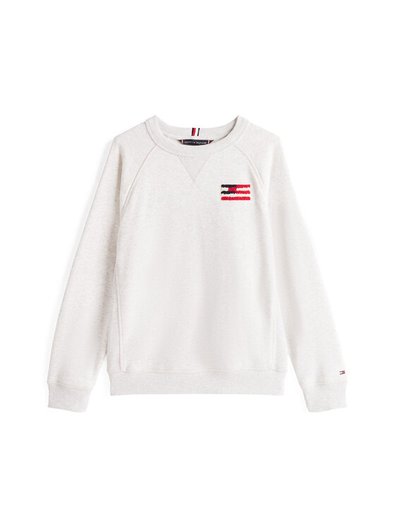 Tommy Hilfiger Tommy Hilfiger Суитшърт KB0KB09571 D Сив Relaxed Fit