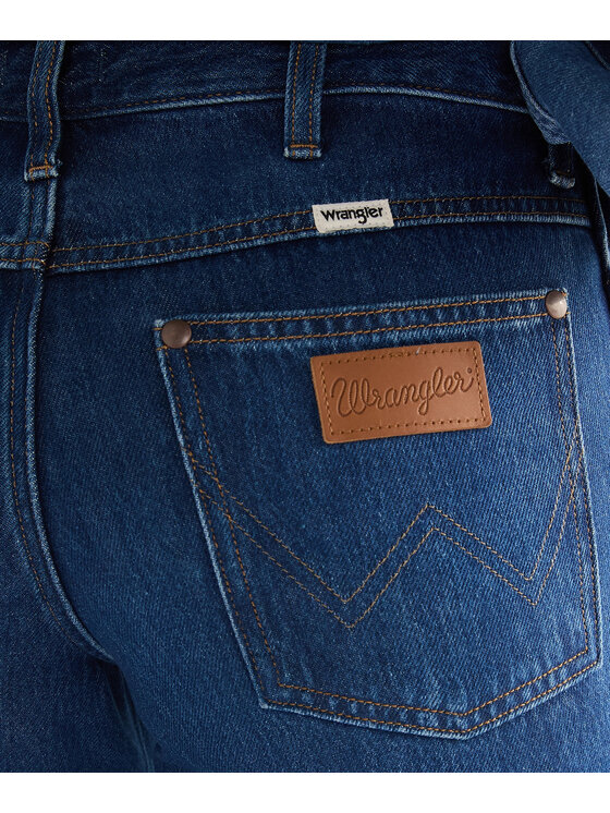 Wrangler Wrangler Jeansy 112381085 Niebieski Wide Leg